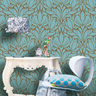 Papel De Parede Azul Para Sala E Quarto  Diamond - Ca - 13020