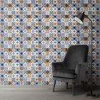 Papel De Parede Azulejo 6 Papel De Parede Rolo 0,51cm 2,5m