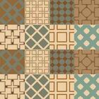 Papel De Parede Azulejo Abstrato 28815577