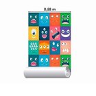 Papel De Parede Azulejo Carinhas 28581488