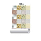 Papel De Parede Azulejo Estrela 287905400