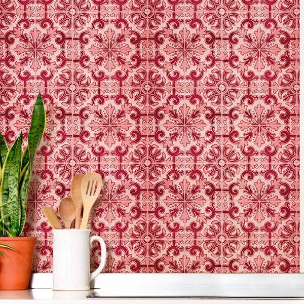 Papel De Parede - Azulejo - Modelo 39-60x300cm