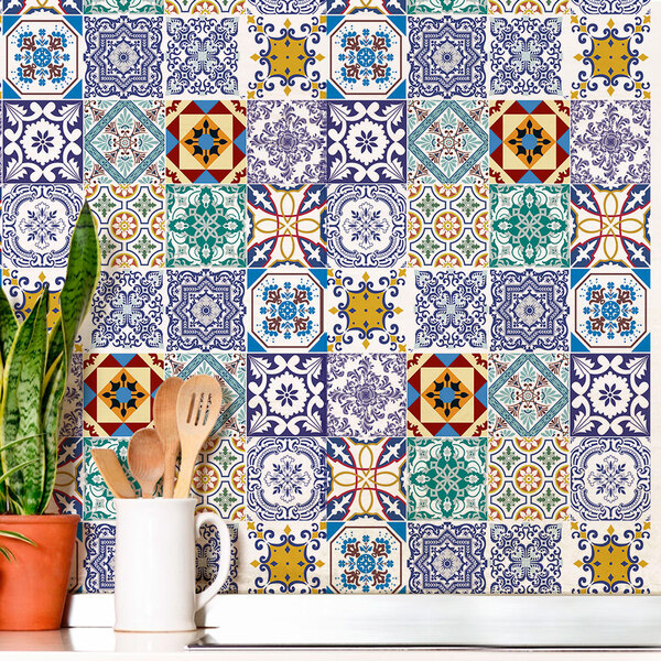 Papel De Parede - Azulejo - Modelo 5-60x300cm | Leroy Merlin