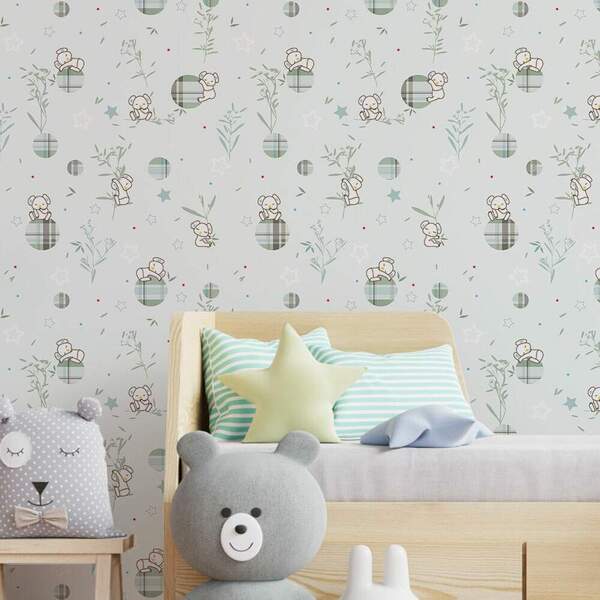 Papel De Parede - Baby - Modelo 47-60x300cm