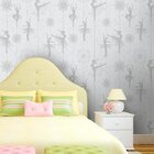 Papel De Parede Bailarina Star Clean - 0 50 X 3 00 Metros