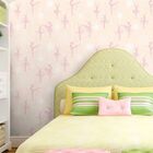 Papel De Parede Bailarina Star Delicada - 0 50 X 3 00 Metros