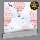 Papel De Parede Balões Ilustra - 0 50 X 3 00 Metros