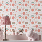 Papel de Parede Balões Infantil Adesivo 2,70x0,57m