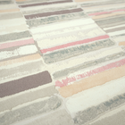 Papel De Parede Bege Colorido Imita Pastilhas Quarto 4m²