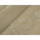 Papel De Parede - Bege Com Detalhes Em Creme - Rolo Com 10m X