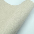 Papel De Parede Bege Textura Linho Quarto 4m²