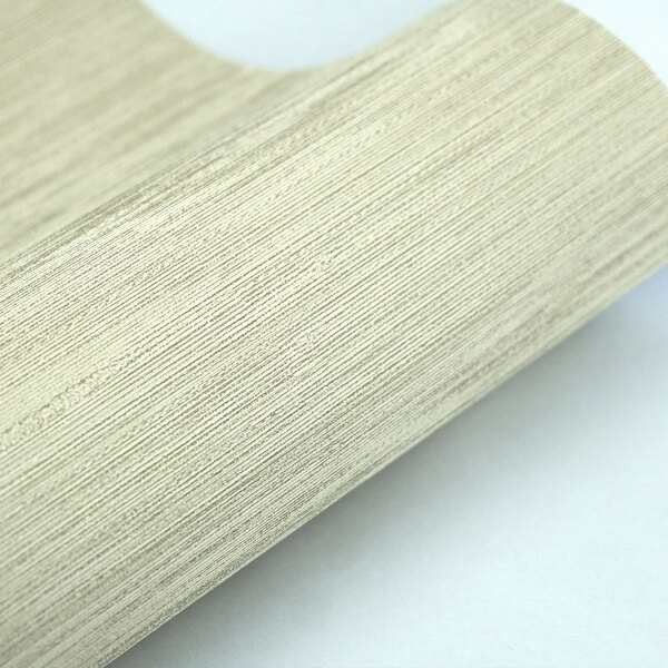 Papel De Parede Bege Texturizado em Linho 4m²