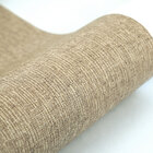 Papel De Parede Bege Texturizado em Linho Sala 4m²