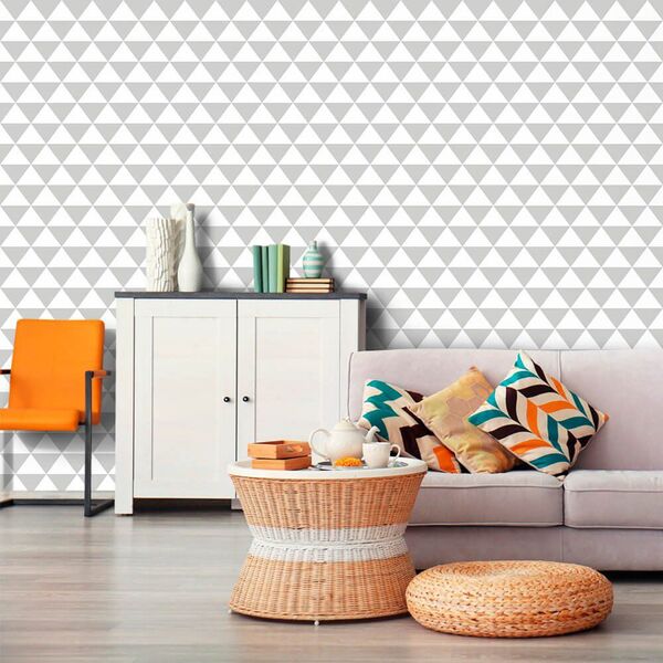 Papel De Parede Berreca Gray - 0 50 X 2 50 Metros