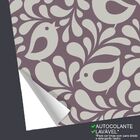 Papel De Parede Birds And Leaves - 0 50 X 2 50 Metros