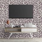 Papel De Parede Birds And Leaves - 0 50 X 2 50 Metros