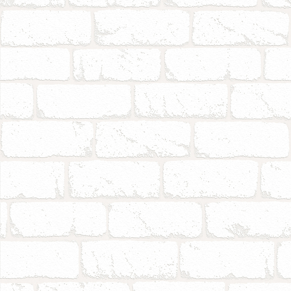 Papel De Parede Bobinex Atemporal - Tijolinho Branco