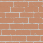 Papel De Parede Bobinex Atemporal - Tijolinho Laranja