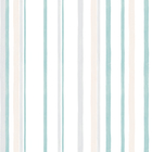 Papel De Parede Bobinex Brincar - Listras Rosa E Azul