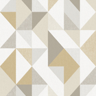 Papel De Parede Bobinex Contemporâneo - Geométrico Marrom