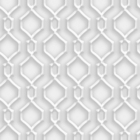 Papel De Parede Bobinex Dimensões - Geométrico Grade 3d Cinza