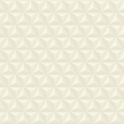 Papel De Parede Bobinex Diplomata - Geométrico 3d Bege Claro