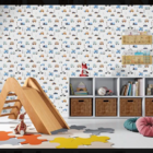 Papel De Parede Bobinex Infantil Sonhos Ref. 4219