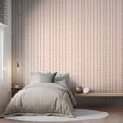 Papel De Parede Bobinex Revoada - Café Fundo Rosa 4462