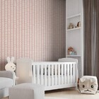 Papel De Parede Bobinex Revoada - Café Fundo Rosa 4462