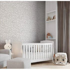 Papel De Parede Bobinex Revoada - Folha Oliveira Cinza 4430