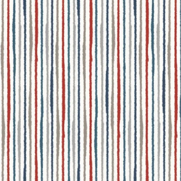 Papel De Parede Bobinex Revoada - Listra Aquarela Azul, Cinza