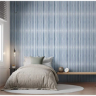 Papel De Parede Bobinex Revoada - Listra Azul Mar 4429