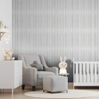 Papel De Parede Bobinex Revoada - Listra Cinza 4433