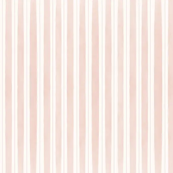 Papel De Parede Bobinex Revoada - Listra Picnic Pincelada Ros