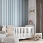 Papel De Parede Bobinex Revoada - Listras Azul Céu 4452