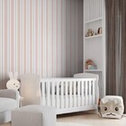 Papel De Parede Bobinex Revoada - Listras Rosa 4460