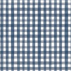 Papel De Parede Bobinex Revoada - Xadrez Picnic Azul Mar 4428