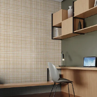 Papel De Parede Bobinex Revoada - Xadrez Picnic Pincelada Mar