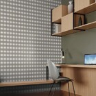 Papel De Parede Bobinex Revoada - Xadrez Vichi Cinza Escuro 4