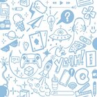 Papel De Parede Bobinex Sonhos - Pop Azul