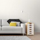 Papel De Parede Bolinhas Neutras - 0 50 X 2 50 Metros