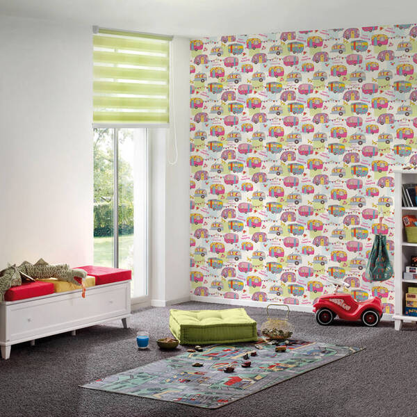 Papel De Parede Boys E Girls 6 343453 - Rolo: 10m X 0,53m