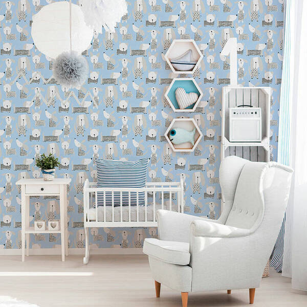 Papel De Parede Boys E Girls 6 367551 - Rolo: 10m X 0,53m