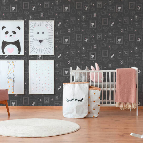 Papel De Parede Boys E Girls 6 369913 - Rolo: 10m X 0,53m