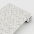 Papel De Parede Branco e Cinza Listrado Nonwoven 4m²