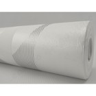 Papel De Parede - Branco Gelo Com Arabescos Cinza - Rolo Com