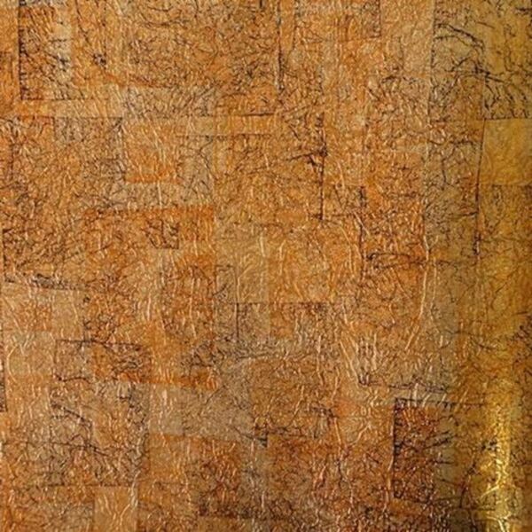Papel De Parede Bright Wall Abstrato Dourado