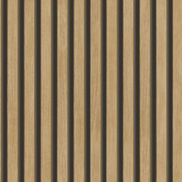 Papel De Parede Bucalo Ciara - Madeira Ripada A63602