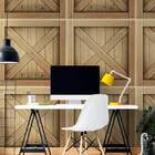 Papel De Parede Caixote De Madeira-60x300cm