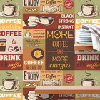 Papel De Parede Cantinho Do Café Azulejo Cozinha Lavável